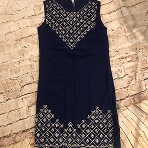 VTG 1960’s MOD Style Joe Daniels Blue Dress